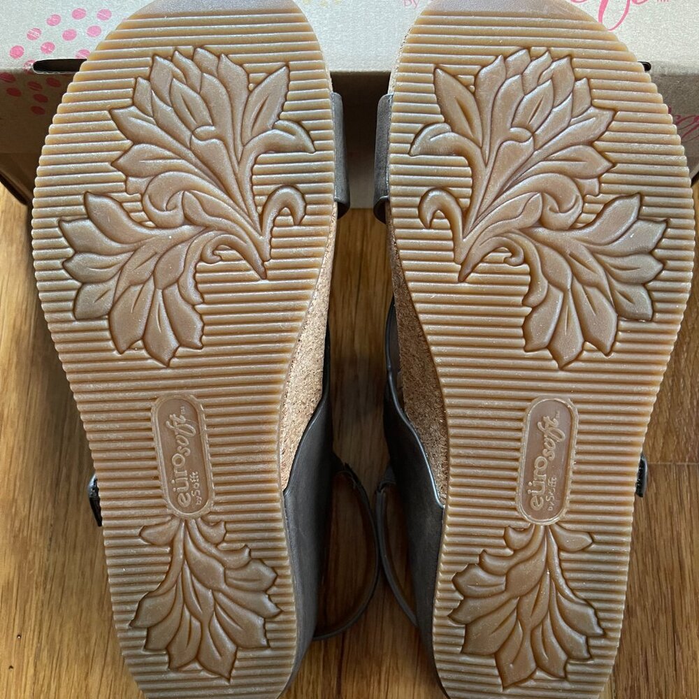 Eurosoft Gianetta Sandals Womens Mocha Size 8 - Picture 5 of 5